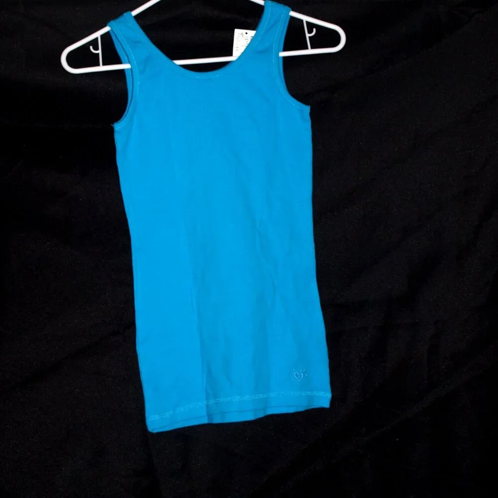 Justice Teal Tank Top Size 14